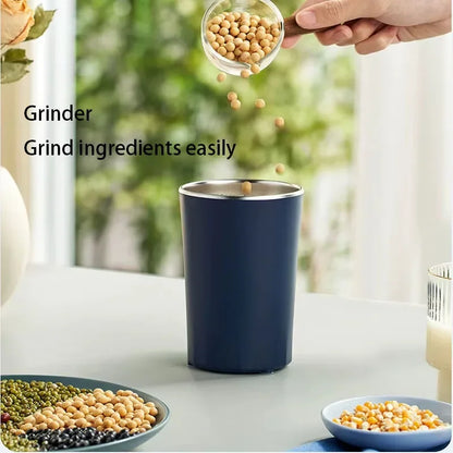 Electric Kitchen Cereal Chopper 8 Blade Coffee Grinder Portable Baby Food Maker Washable Blender Coffee Bean Grinder New Gift