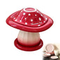 Large Capacity Ceramic Mushroom Set Bowls and Plates for Home Kitchen Countertop French Butter Dish Gift Boxes