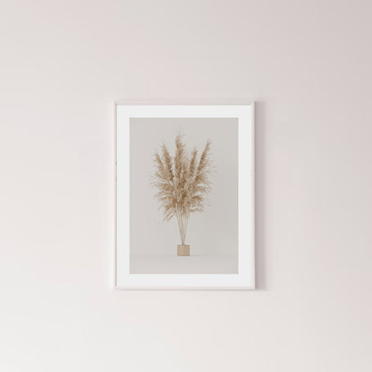 Pack de 3 láminas PREMIUM para descargar e imprimir: Pampas Grass Minimalista.
