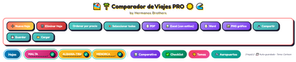 Aplicación para Pc Comparador de Viajes PRO