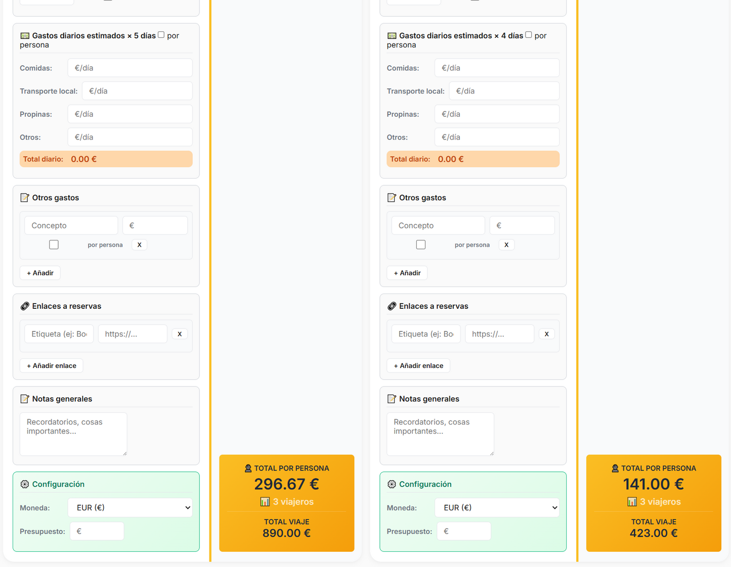 Aplicación para Pc Comparador de Viajes PRO