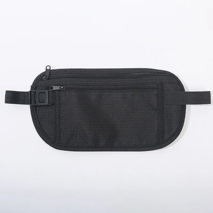 RFID Blocking Waterproof Sport Travel Phone Money Belt Bag Fanny Packs Men Women Hidden Wallet Passport Holder Bag Big Capacity