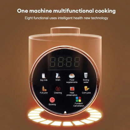 Smart Blender Soya Bean Milk Maker Electric Juicer Soymilk Maker Wall Breaker Rice Paste Maker Kitchen Breakfast Maker