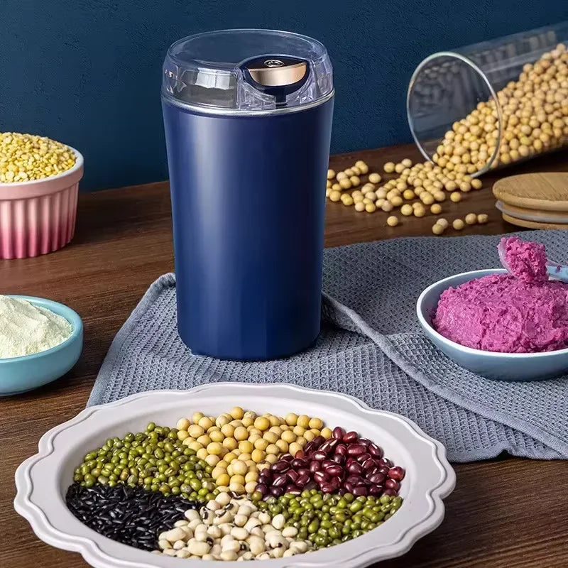 Electric Kitchen Cereal Chopper 8 Blade Coffee Grinder Portable Baby Food Maker Washable Blender Coffee Bean Grinder New Gift