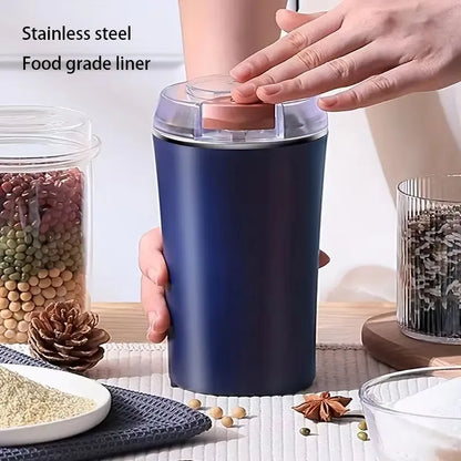 Electric Kitchen Cereal Chopper 8 Blade Coffee Grinder Portable Baby Food Maker Washable Blender Coffee Bean Grinder New Gift